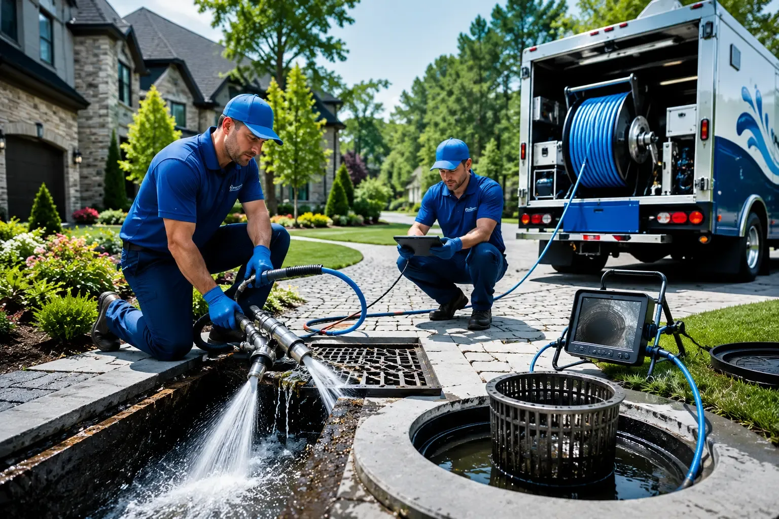 Local outdoor drain cleaning professionals in Stamford, VT